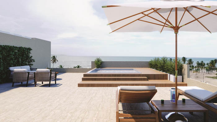 Penthouse en Romana South Beach, Playa Nueva Romana