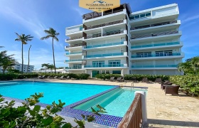 Apartamento de 120 mts2 en Venta En Segunda Línea de Playa